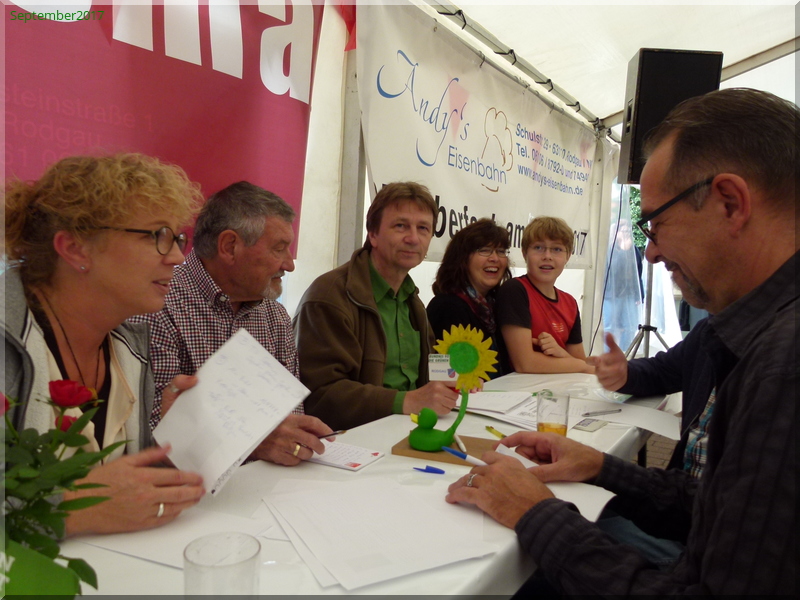 Die Grünen beim Rodgauer Kerb-Quiz