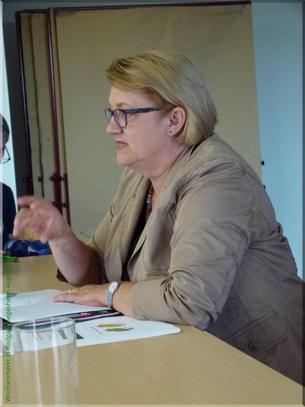 Kordula Schulz-Asche bei den Johannitern 17.08.