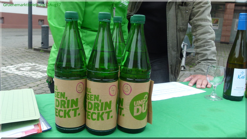 Mineralwasserverkostung 12.08.