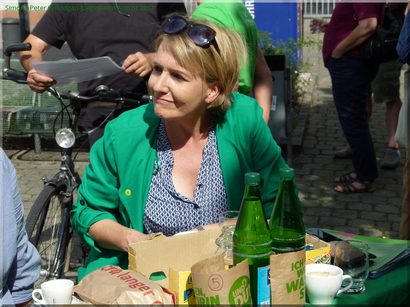 Simone Peter in Rodgau 22.08.