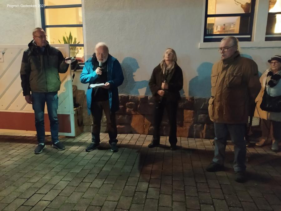 Gedenkveranstaltung Pogromnacht