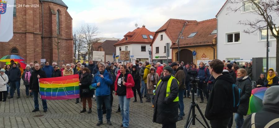 24.02. Demo zum Jahrestag Ukraine