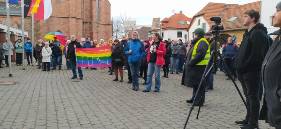 24.02. Demo zum Jahrestag Ukraine