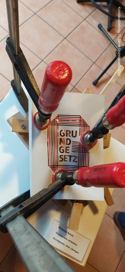 Kunstausstellung 75 Jahre Grundgesetz