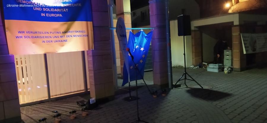 24.02. Ukraine Mahnwache
