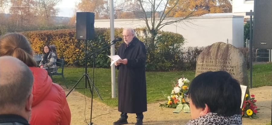 16.11. Gedenkveranstaltung am ehem. Lager Rollwald