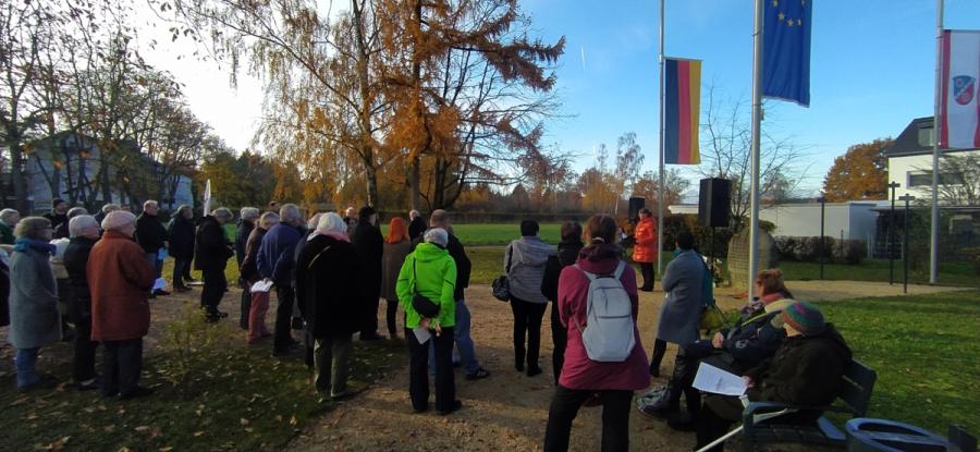 16.11. Gedenkveranstaltung am ehem. Lager Rollwald