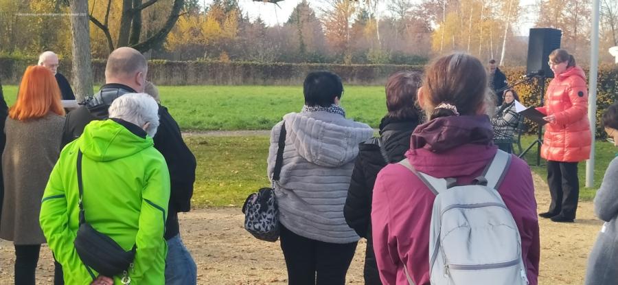 16.11. Gedenkveranstaltung am ehem. Lager Rollwald