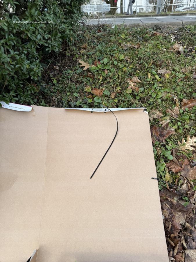 Plakatvandalismus