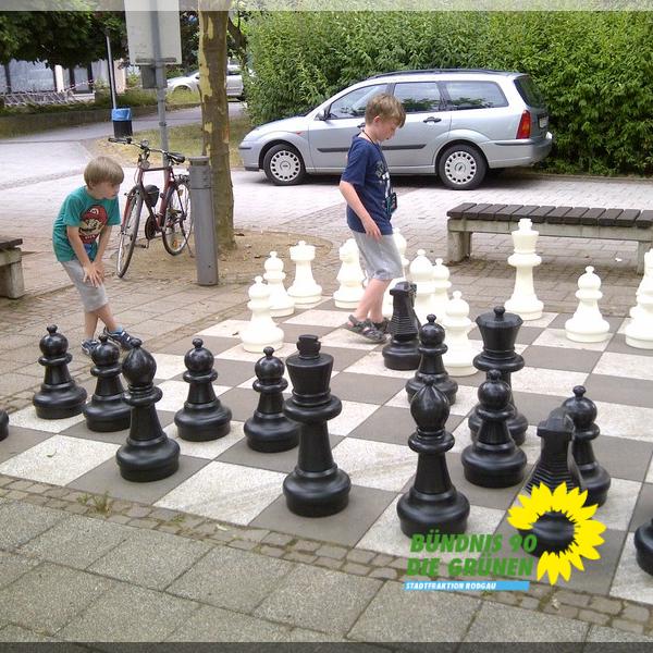 Boule&Schach auf dem Puiseauxplatz