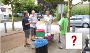 Boule&Schach auf dem Puiseauxplatz